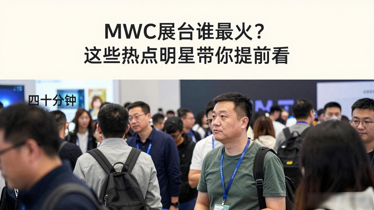 MWC展台谁最火？这些热点明星带你提前看