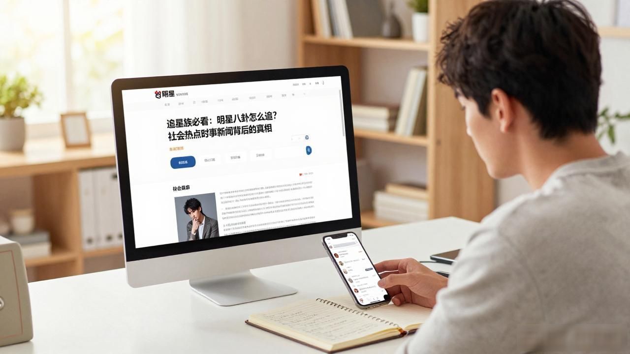 追星族必看：明星八卦怎么追？社会热点时事新闻背后的真相