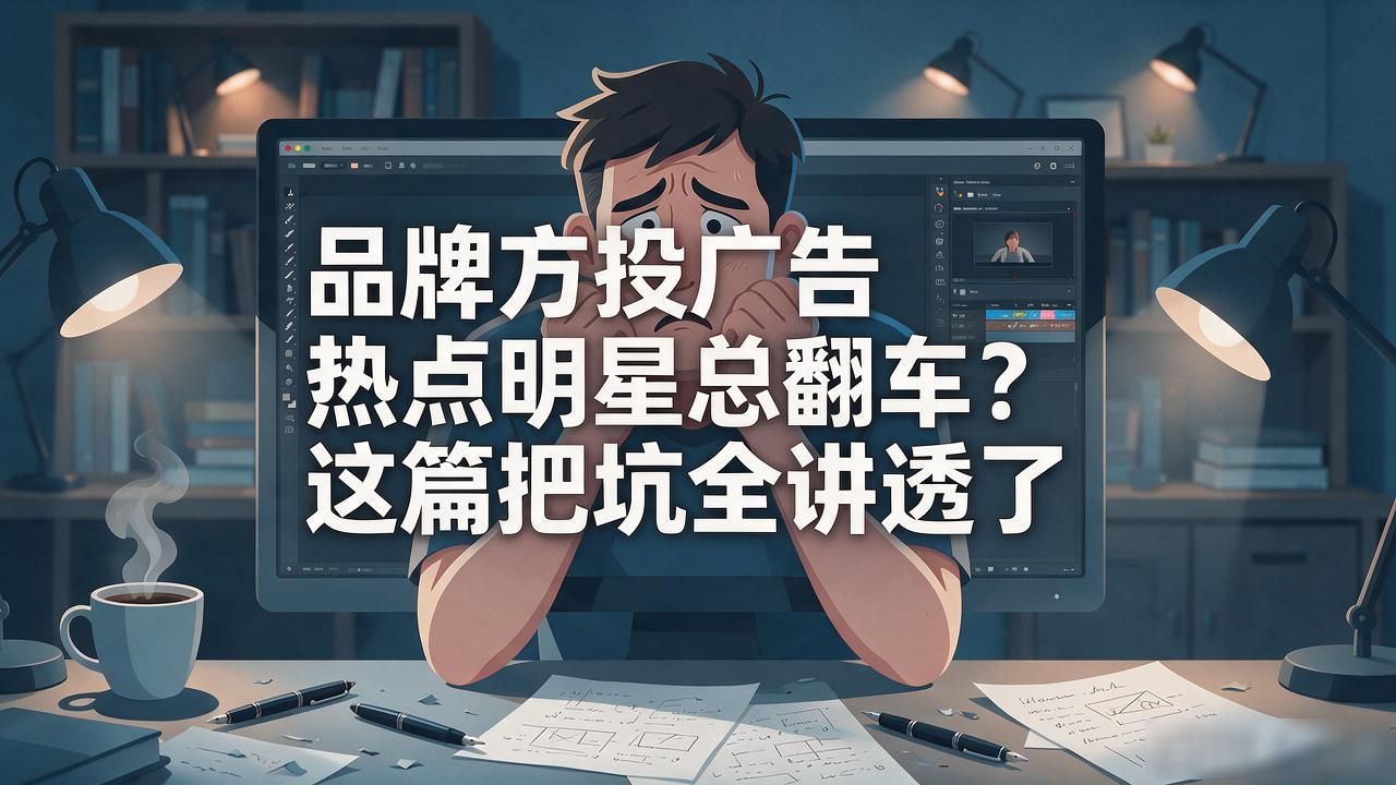 品牌方投广告热点明星总翻车？这篇把坑全讲透了